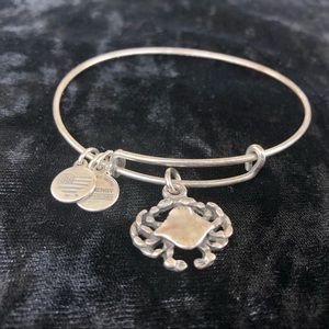 Alex and Ani Crab Bangle